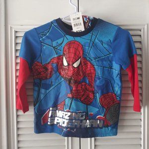 Marvel Comics Spider-Man Pajama Top